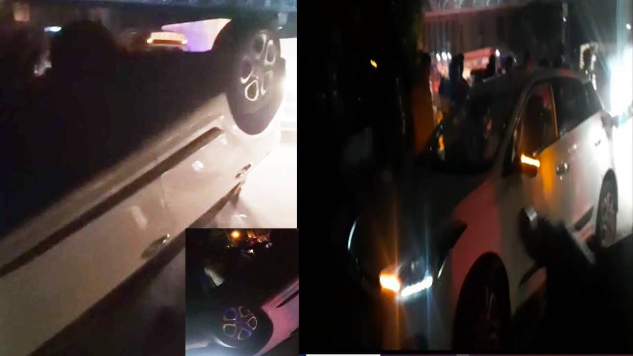 Bengaluru News: ಕಾರು ಚಾಲನೆ ವೇಳೆ ಗಂಡ-ಹೆಂಡ್ತಿ ಜಗಳ; ದಿಢೀರ್ ಸ್ಟೇರಿಂಗ್ ಎಳೆದ ಪತ್ನಿ, ಕಾರು ಪಲ್ಟಿ Bengaluru News: ಕಾರು ಚಾಲನೆ ವೇಳೆ ಗಂಡ-ಹೆಂಡ್ತಿ ಜಗಳ; ದಿಢೀರ್ ಸ್ಟೇರಿಂಗ್ ಎಳೆದ ಪತ್ನಿ, ಕಾರು ಪಲ್ಟಿ