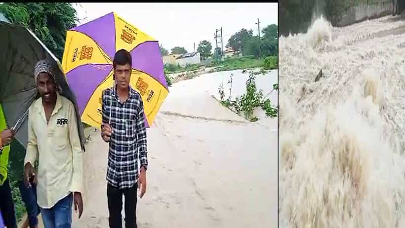 ಕಲಬುರಗಿ ಜಿಲ್ಲೆಯಲ್ಲಿ ನಿರಂತರ ಮಳೆಯಿಂದ ಜನಜೀವನ ಅಸ್ತವ್ಯಸ್ಥ; ಕಲಬುರಗಿ-ಸೇಡಂ-ಹೈದ್ರಾಬಾದ್ ರಸ್ತೆ ಸಂಪರ್ಕ ಕಡಿತ