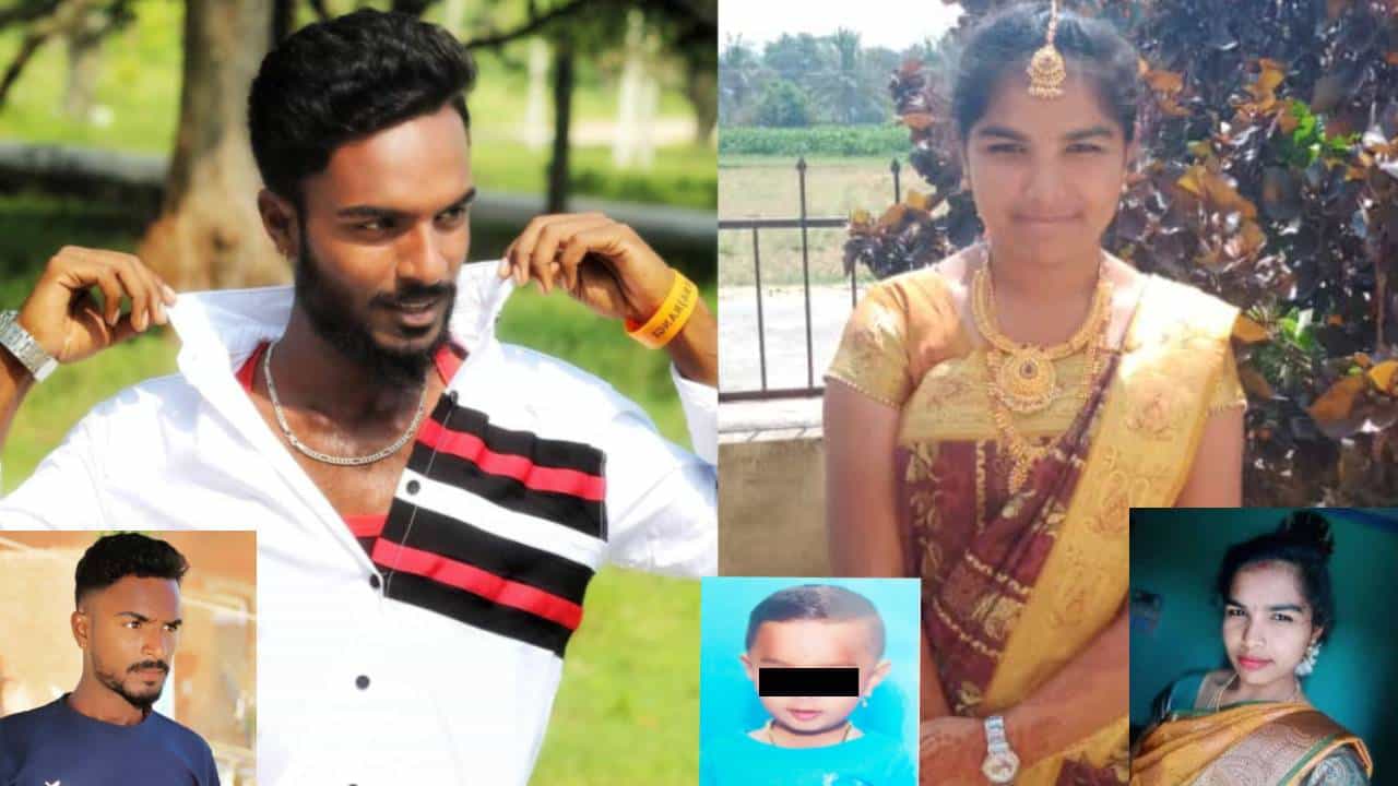ಕೌಟುಂಬಿಕ ಕಲಹ, ಪತಿಗೆ ಹಣದ ದಾಹ; ಮಾರಕಾಸ್ತ್ರದಿಂದ ಹೊಡೆದು ಪತ್ನಿಯ ಕೊಲೆ, ಕತ್ತು ಹಿಸುಕಿ ಮಗುವಿನ ಹತ್ಯೆಗೆ ಯತ್ನ