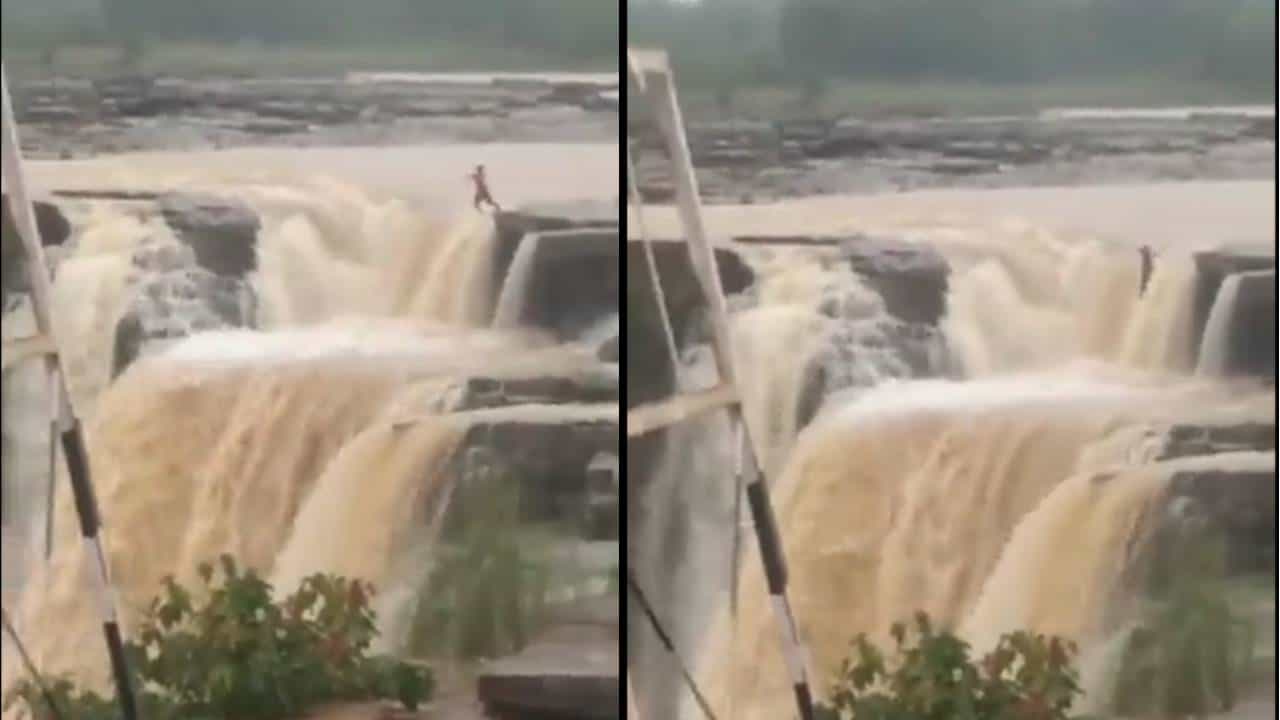 Viral Video: ಮೊಬೈಲ್ ಜಾಸ್ತಿ ಬಳಸಬೇಡ ಎಂದಿದ್ದಕ್ಕೆ ಜಲಪಾತಕ್ಕೆ ಹಾರಿದ ಶಾಲಾಬಾಲಕಿ Viral Video: ಮೊಬೈಲ್ ಜಾಸ್ತಿ ಬಳಸಬೇಡ ಎಂದಿದ್ದಕ್ಕೆ ಜಲಪಾತಕ್ಕೆ ಹಾರಿದ ಶಾಲಾಬಾಲಕಿ