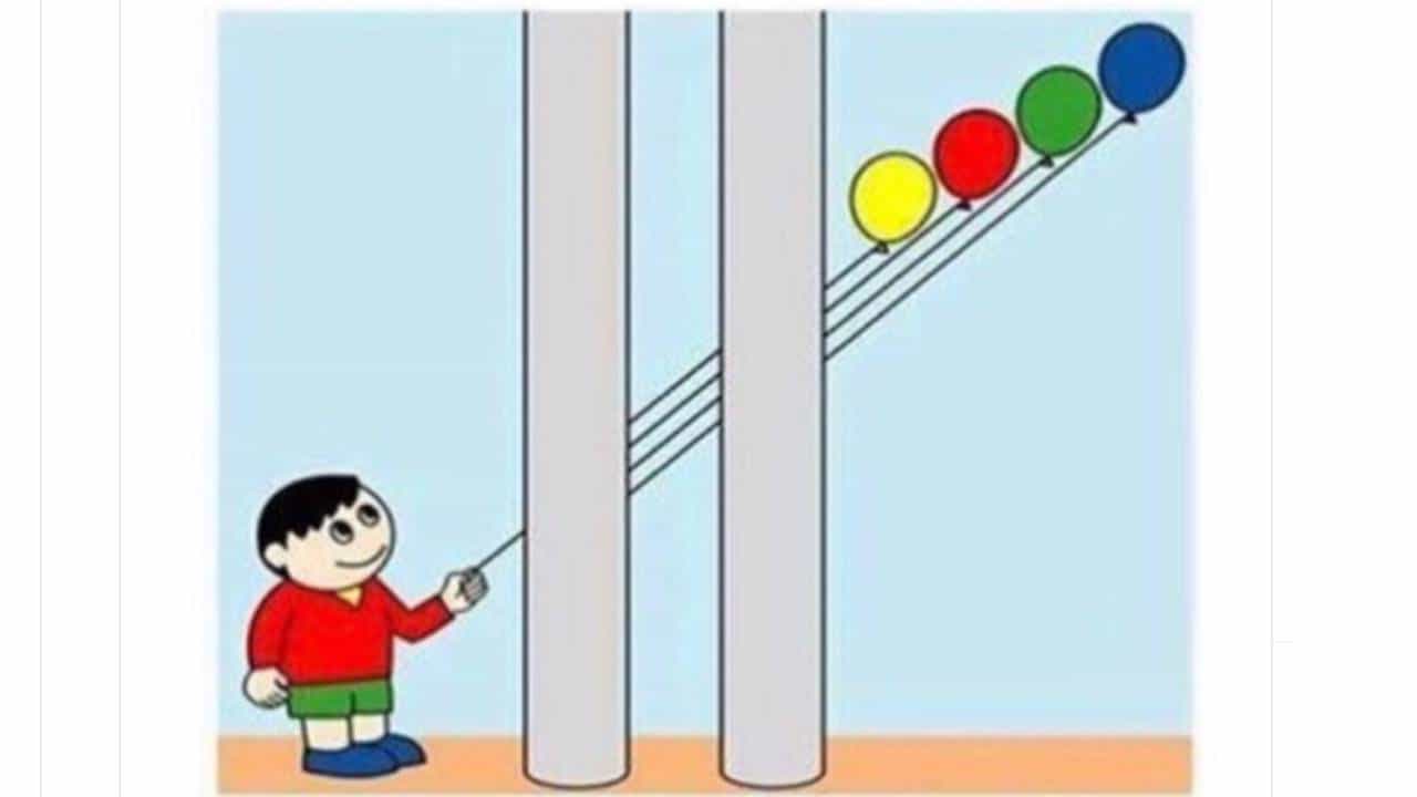 Optical Illusion: ಈ  ಮಗು ಯಾವ ಬಲೂನನ್ನು ಹಿಡಿದುಕೊಂಡಿದೆ?