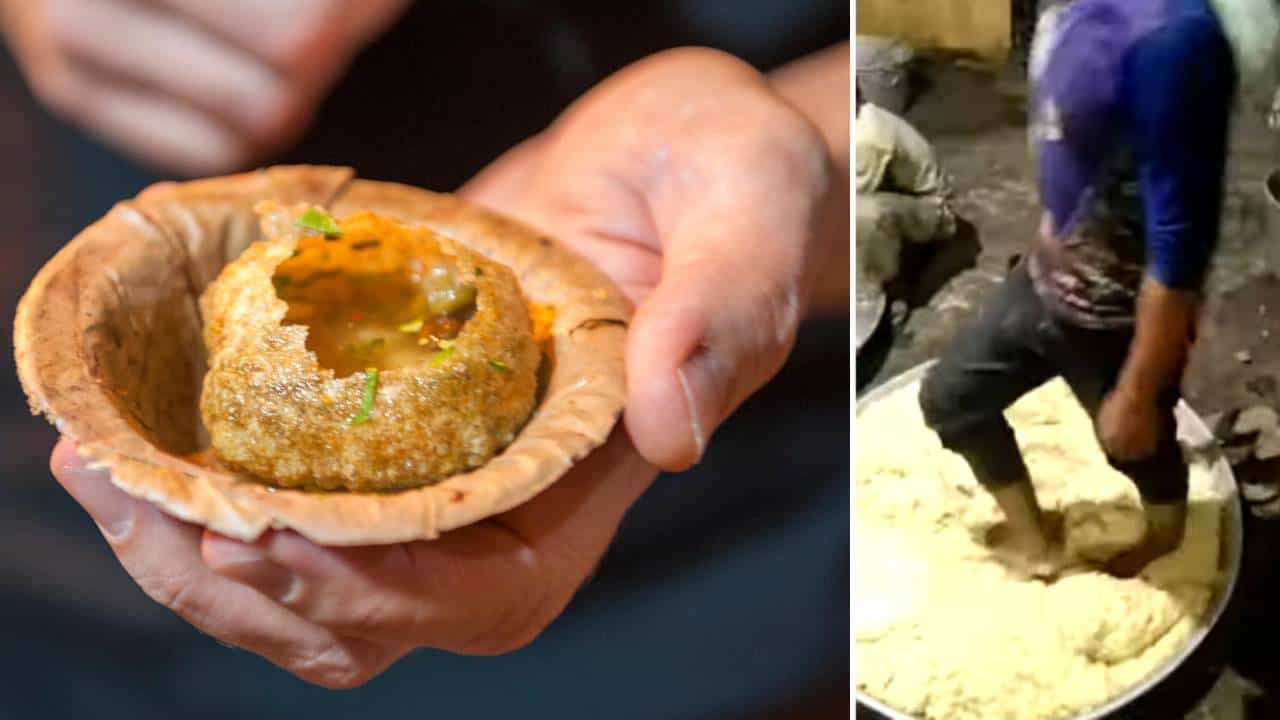 Viral Video: ಪಾನೀಪೂರಿ ಪ್ರಿಯರೇ, ಒಂದೇ ಸಲ ಈ ವಿಡಿಯೋ ನೋಡಿ ಸಾಕು Viral Video: ಪಾನೀಪೂರಿ ಪ್ರಿಯರೇ, ಒಂದೇ ಸಲ ಈ ವಿಡಿಯೋ ನೋಡಿ ಸಾಕು