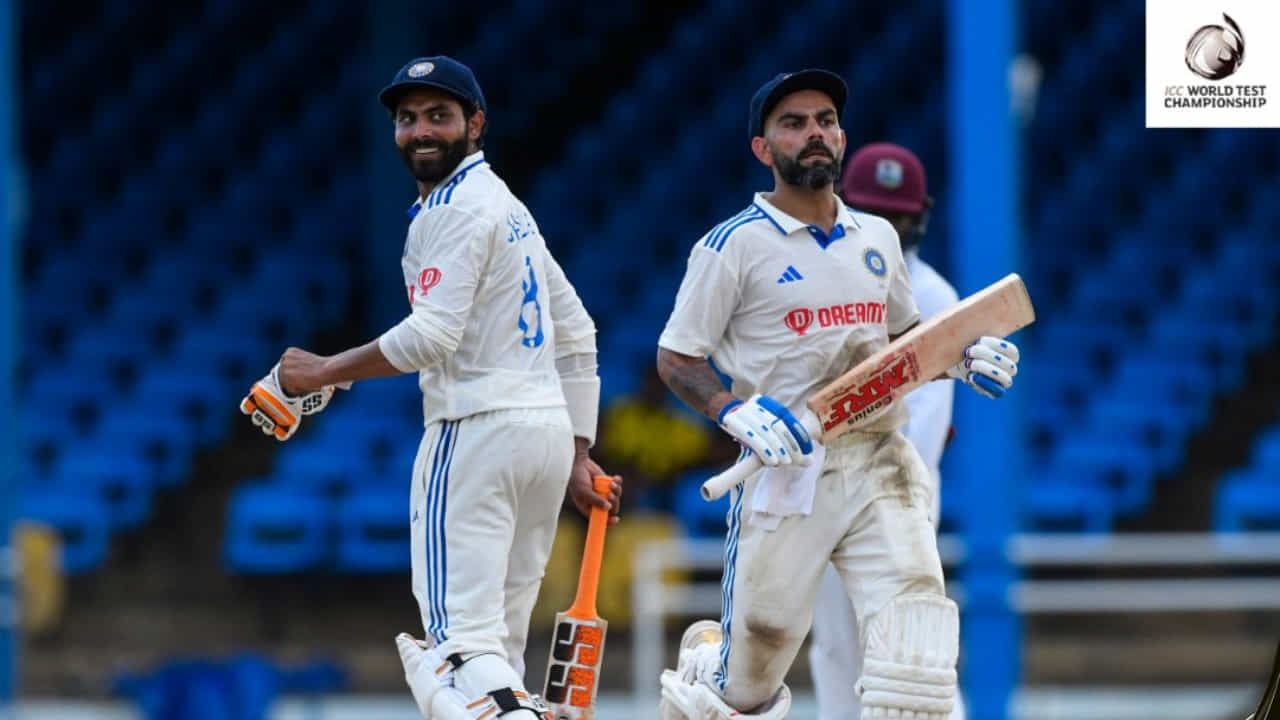 IND vs WI 2nd Test Day 1: 3 ಅರ್ಧಶತಕ, ಹೋರಾಟ ನೀಡಿದ ವಿಂಡೀಸ್; ದಿನದಾಟದಂತ್ಯಕ್ಕೆ ಭಾರತ 288/4 IND vs WI 2nd Test Day 1: 3 ಅರ್ಧಶತಕ, ಹೋರಾಟ ನೀಡಿದ ವಿಂಡೀಸ್; ದಿನದಾಟದಂತ್ಯಕ್ಕೆ ಭಾರತ 288/4