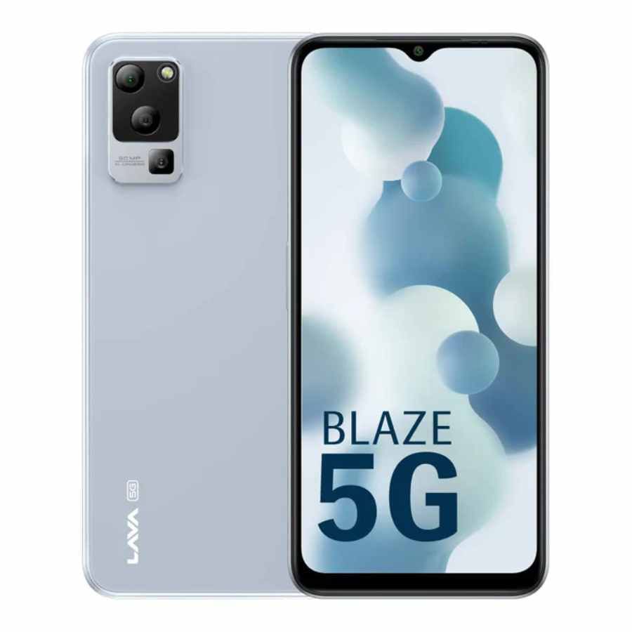 ಲಾವಾ ಬ್ಲೇಜ್‌ 5G ಸ್ಮಾರ್ಟ್‌ಫೋನ್‌ 4GB RAM + 128GB ಸ್ಟೋರೇಜ್ ಮಾದರಿಗೆ 9,999ರೂ. ಬೆಲೆ ಇದೆ. 6GB RAM + 128GB ಸ್ಟೋರೇಜ್ ಸಾಮರ್ಥ್ಯಕ್ಕೆ 11,999 ರೂ. ನಿಗದಿ ಮಾಡಲಾಗಿದೆ. ಇದು ಕೂಡ ಪ್ರಸಿದ್ಧ ಇ ಕಾಮರ್ಸ್ ತಾಣವಾದ ಅಮೆಜಾನ್​ನಲ್ಲಿ ಖರೀದಿಗೆ ಸಿಗುತ್ತದೆ.