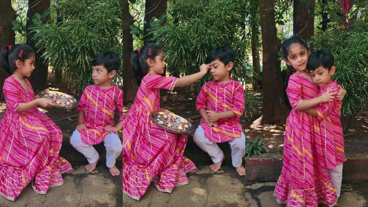 ಹೇಗಿತ್ತು ನೋಡಿ ಆಯ್ರಾ-ಯಥರ್ವ ರಕ್ಷಾ ಬಂಧನ ಆಚರಣೆ; ಫೋಟೋಗಳಲ್ಲಿ ವಿವರಿಸಿದ ರಾಧಿಕಾ ಪಂಡಿತ್ ಹೇಗಿತ್ತು ನೋಡಿ ಆಯ್ರಾ-ಯಥರ್ವ ರಕ್ಷಾ ಬಂಧನ ಆಚರಣೆ; ಫೋಟೋಗಳಲ್ಲಿ ವಿವರಿಸಿದ ರಾಧಿಕಾ ಪಂಡಿತ್