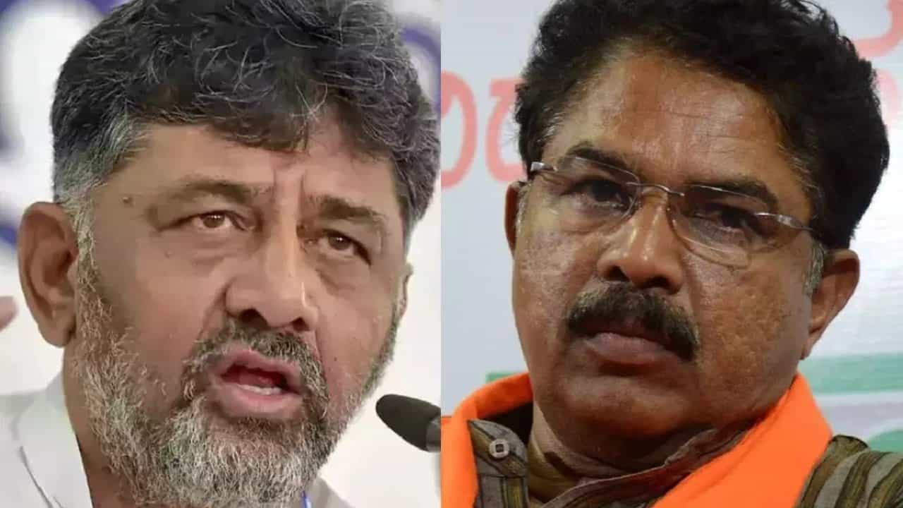 ಯಾರಿಗೆ ಎಷ್ಟು ಗೌರವ ಕೋಡಬೇಕೆಂದು ನಮಗೆ ಗೊತ್ತಿದೆ; ಆರ್ ಅಶೋಕ್ಗೆ ಡಿಕೆ ಶಿವಕುಮಾರ್ ತಿರುಗೇಟು ಯಾರಿಗೆ ಎಷ್ಟು ಗೌರವ ಕೋಡಬೇಕೆಂದು ನಮಗೆ ಗೊತ್ತಿದೆ; ಆರ್ ಅಶೋಕ್ಗೆ ಡಿಕೆ ಶಿವಕುಮಾರ್ ತಿರುಗೇಟು