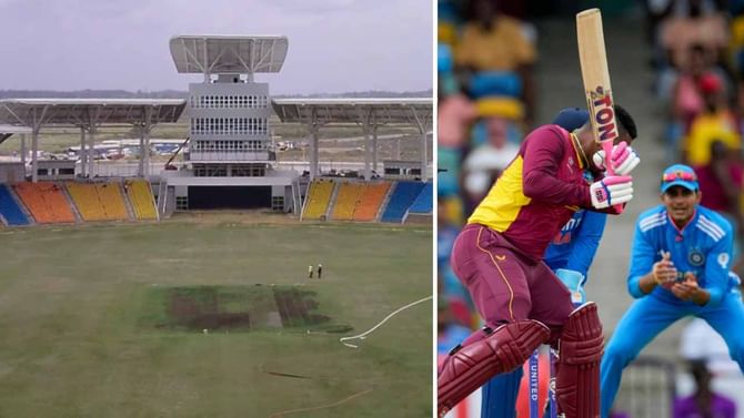 Brian Lara Stadium Pitch Report: ಭಾರತ-ವೆಸ್ಟ್ ಇಂಡೀಸ್ ಹೈವೋಲ್ಟೇಜ್ 3ನೇ ಏಕದಿನ ಪಂದ್ಯ ನಡೆಯಲಿರುವ ಪಿಚ್ ಹೇಗಿದೆ? Brian Lara Stadium Pitch Report: ಭಾರತ-ವೆಸ್ಟ್ ಇಂಡೀಸ್ ಹೈವೋಲ್ಟೇಜ್ 3ನೇ ಏಕದಿನ ಪಂದ್ಯ ನಡೆಯಲಿರುವ ಪಿಚ್ ಹೇಗಿದೆ?