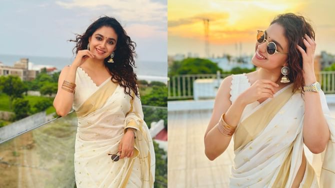 Keerthy Suresh: ಸರಳವಾಗಿದ್ದರೂ ಸುಂದರ: ಕೀರ್ತಿ ಸುರೇಶ್ ಅಂದದ ಗುಟ್ಟೇ ಸರಳತೆ Keerthy Suresh: ಸರಳವಾಗಿದ್ದರೂ ಸುಂದರ: ಕೀರ್ತಿ ಸುರೇಶ್ ಅಂದದ ಗುಟ್ಟೇ ಸರಳತೆ