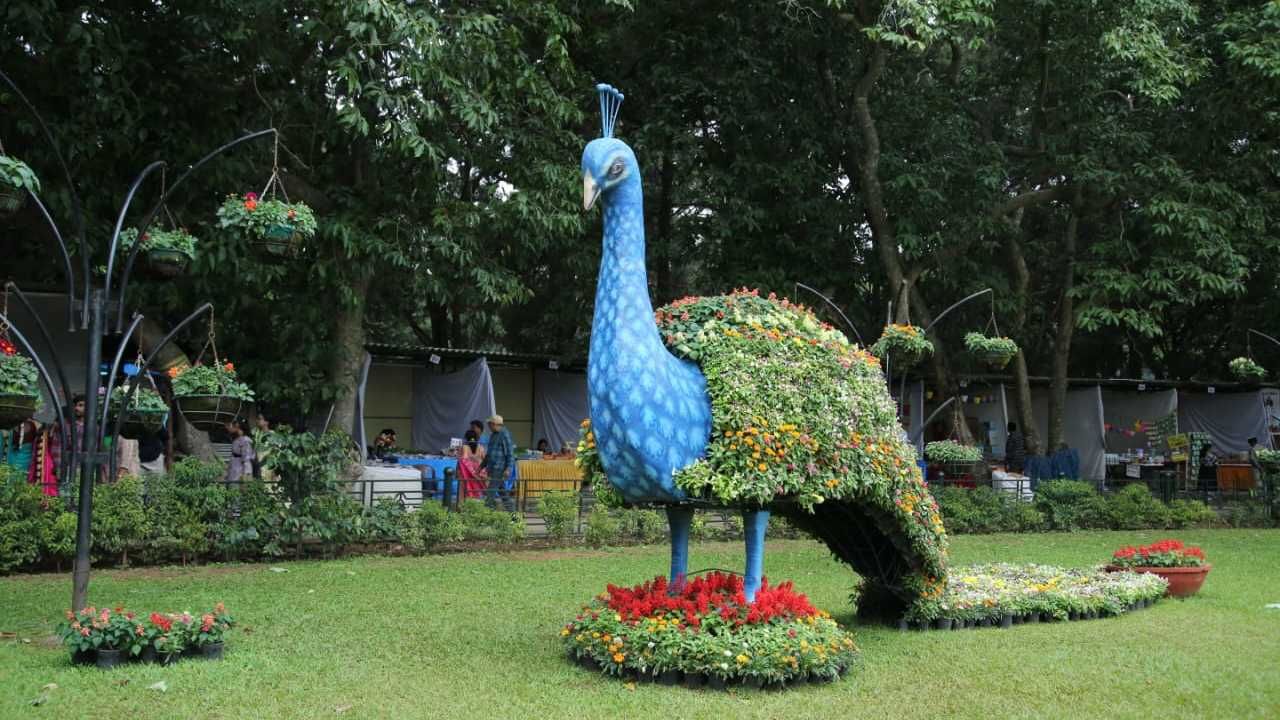 Bengaluru Lalbagh flower show first day 27 thousand people visited here photos
