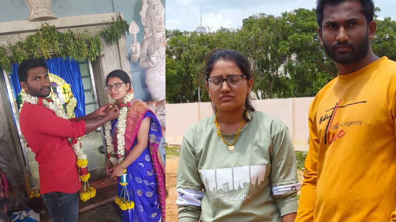 ಚಿಕ್ಕಬಳ್ಳಾಪುರ: ಪೊಲೀಸ್ ಠಾಣೆಯಲ್ಲಿ ಕುಟುಂಬಸ್ಥರ ಹೈಡ್ರಾಮದ ನಡುವೆ ಪ್ರೀಯಕರನ ಜೊತೆ ಹೋದ ಯುವತಿ ಚಿಕ್ಕಬಳ್ಳಾಪುರ: ಪೊಲೀಸ್ ಠಾಣೆಯಲ್ಲಿ ಕುಟುಂಬಸ್ಥರ ಹೈಡ್ರಾಮದ ನಡುವೆ ಪ್ರೀಯಕರನ ಜೊತೆ ಹೋದ ಯುವತಿ