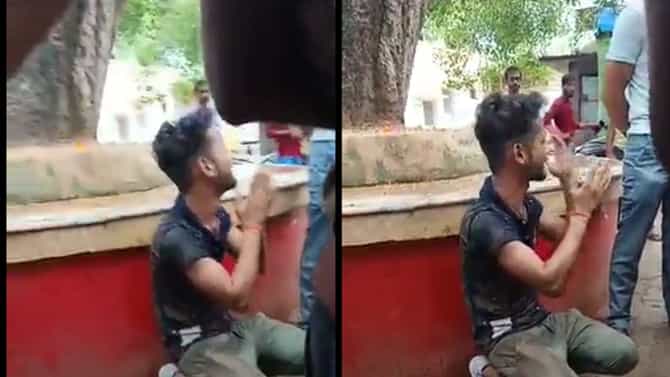 ಉತ್ತರ ಪ್ರದೇಶ: ಹಿಂದೂ ಯುವತಿ ಜತೆಗೆ ದೇವಾಸ್ಥಾನದಲ್ಲಿ ಕಾಣಿಸಿಕೊಂಡ ಅನ್ಯಕೋಮಿನ ಯುವಕ, ಹಿಗ್ಗಾಮುಗ್ಗಾ ಥಳಿಸಿದ ಸಾರ್ವಜನಿಕರು
