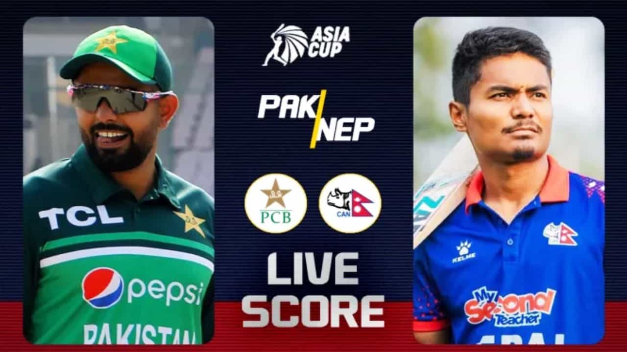 Asia cup 2023 Pakistan vs Nepal Live Score: ಪಾಕಿಸ್ತಾನ್ ತಂಡಕ್ಕೆ ಭರ್ಜರಿ ಜಯ Asia cup 2023 Pakistan vs Nepal Live Score: ಪಾಕಿಸ್ತಾನ್ ತಂಡಕ್ಕೆ ಭರ್ಜರಿ ಜಯ
