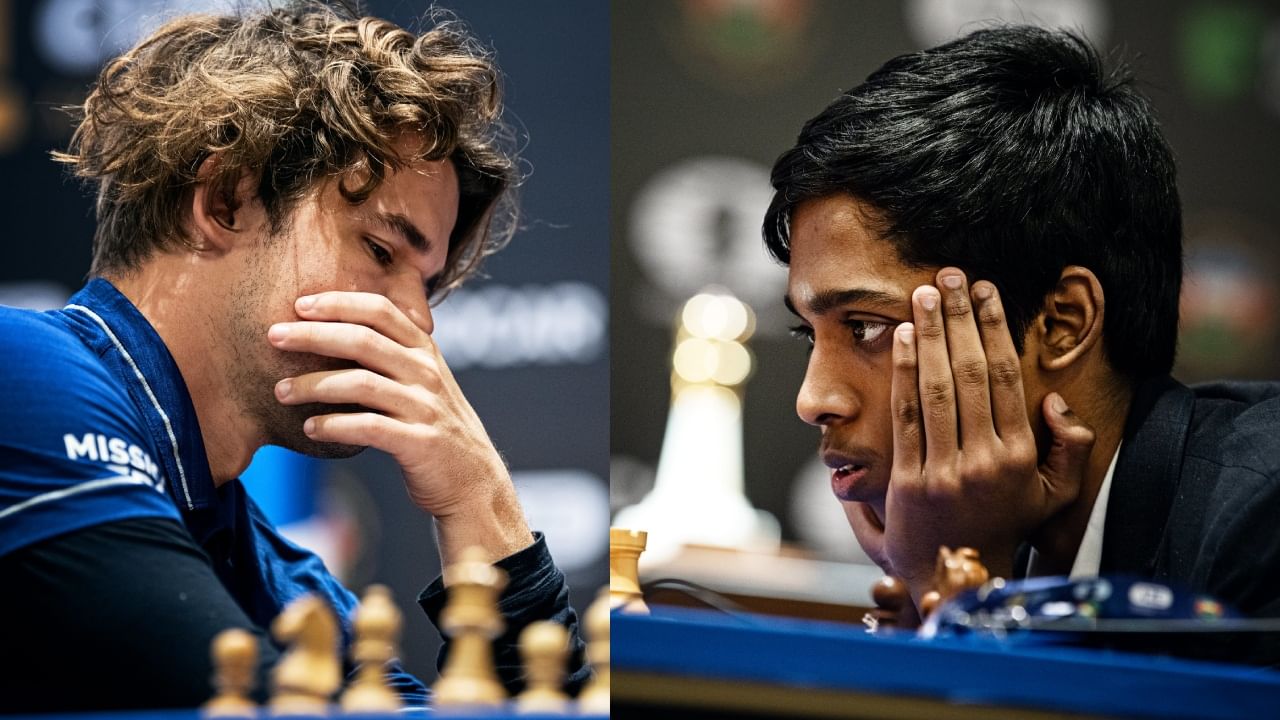 Chess World Cup 2023 Final: ಮೊದಲ ಗೇಮ್​ ಡ್ರಾನಲ್ಲಿ ಅಂತ್ಯ: ನಾಳೆ ಪಂದ್ಯ ಮುಂದುವರಿಕೆ