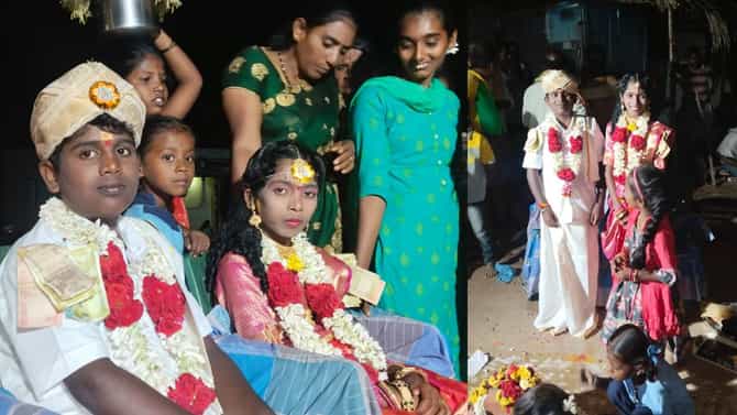 ಮಳೆಗಾಗಿ ಪುಟ್ಟ ಮಕ್ಕಳಿಗೆ ಶಾಸ್ತ್ರೋಕ್ತವಾಗಿ ಮದ್ವೆ ಮಾಡಿದ ಗ್ರಾಮಸ್ಥರು, ದೊಡ್ಡಬಳ್ಳಾಪುರದಲ್ಲಿ ವಿಭಿನ್ನ ಆಚರಣೆ
