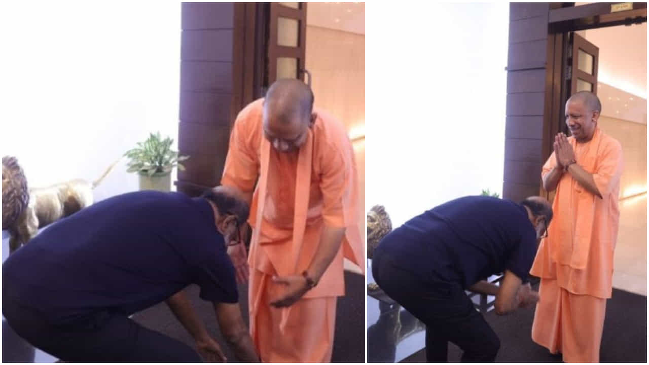 ಯೋಗಿ ಆದಿತ್ಯನಾಥ್ ಕಾಲಿಗೆ ಬಿದ್ದ ರಜನಿಕಾಂತ್; ಇಬ್ಬರ ನಡುವೆ ವಯಸ್ಸಿನ ಅಂತರ ಎಷ್ಟು? ಯೋಗಿ ಆದಿತ್ಯನಾಥ್ ಕಾಲಿಗೆ ಬಿದ್ದ ರಜನಿಕಾಂತ್; ಇಬ್ಬರ ನಡುವೆ ವಯಸ್ಸಿನ ಅಂತರ ಎಷ್ಟು?