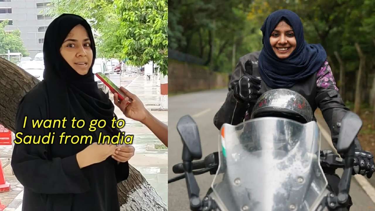 Viral Video: ಚೆನ್ನೈ; ಭಾರತ ಸುತ್ತಿದ ಹಿಜಾಬಿ ಸೋಲೋ ಬೈಕ್ ರೈಡರ್ ರೇಷ್ಮಾ ಕಾಸೀಮ್​ ನೂರ್