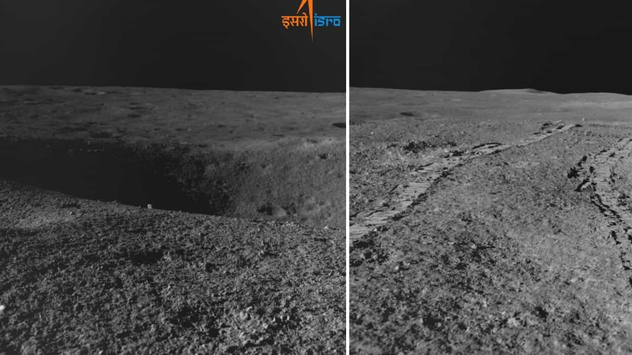 ಚಂದ್ರಯಾನ-3: ಮೂನ್ವಾಕ್ ವೇಳೆ ರೋವರ್ ಪ್ರಗ್ಯಾನ್ಗೆ ಎದುರಾಯ್ತು ದೊಡ್ಡ ಕುಳಿ, ದಾರಿ ಬದಲಾವಣೆ ಚಂದ್ರಯಾನ-3: ಮೂನ್ವಾಕ್ ವೇಳೆ ರೋವರ್ ಪ್ರಗ್ಯಾನ್ಗೆ ಎದುರಾಯ್ತು ದೊಡ್ಡ ಕುಳಿ, ದಾರಿ ಬದಲಾವಣೆ