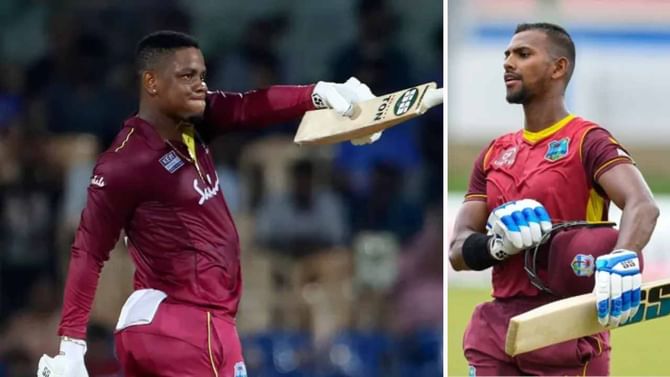 WI squad T20 vs IND: ಭಾರತ ವಿರುದ್ಧದ ಟಿ20 ಸರಣಿ ವೆಸ್ಟ್ ಇಂಡೀಸ್ ತಂಡ ಪ್ರಕಟ; ಇಬ್ಬರು ಸ್ಫೋಟಕ ಬ್ಯಾಟರ್ಸ್ ಸೇರ್ಪಡೆ WI squad T20 vs IND: ಭಾರತ ವಿರುದ್ಧದ ಟಿ20 ಸರಣಿ ವೆಸ್ಟ್ ಇಂಡೀಸ್ ತಂಡ ಪ್ರಕಟ; ಇಬ್ಬರು ಸ್ಫೋಟಕ ಬ್ಯಾಟರ್ಸ್ ಸೇರ್ಪಡೆ