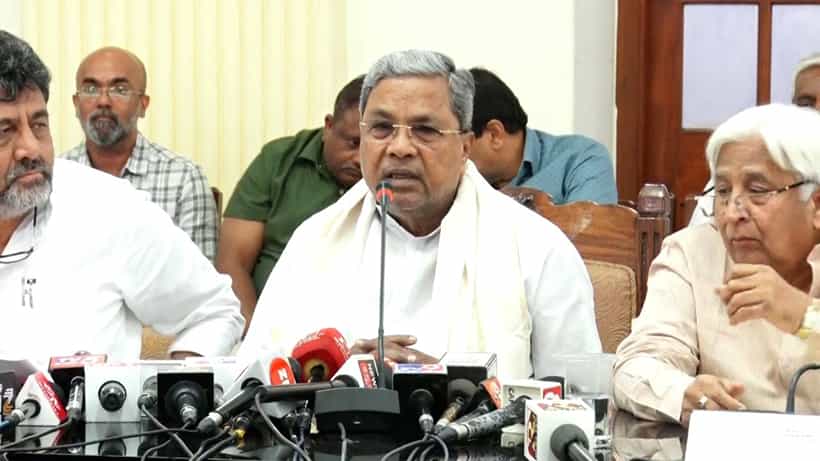 ಕರ್ನಾಟಕದ ನೀರಾವರಿ ಸಮಸ್ಯೆ: ಕೇಂದ್ರದ ಬಳಿಗೆ ಸರ್ವಪಕ್ಷ ನಿಯೋಗ ಕರೆದೊಯ್ಯಲು ನಿರ್ಧಾರ- ಸಿದ್ದರಾಮಯ್ಯ