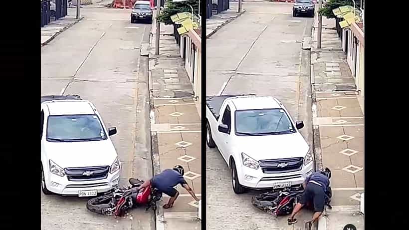 Viral Video: ಕಾರಿನ ಅಣ್ಣನಿಗೆ ಜೈ; ಕಳ್ಳನನ್ನು ಸಿನಿಮೀಯ ರೀತಿಯಲ್ಲಿ ಸೆದೆಬಡಿಯುತ್ತಿರುವ ಕಾರ್ ಚಾಲಕ