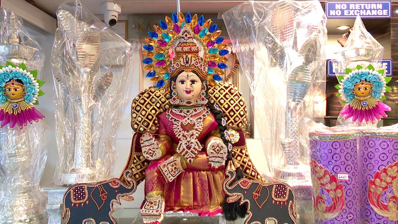 High Demand For readymade varamahalakshmi in bengaluru visit kr market for readymade statue