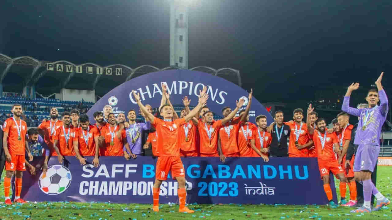 Asian Games Football: ಏಷ್ಯನ್ ಗೇಮ್ಸ್​ಗೆ ಭಾರತ ಫುಟ್ಬಾಲ್ ತಂಡ ಪ್ರಕಟ; ಸುನಿಲ್ ಛೆಟ್ರಿಗೆ ತಂಡದಲ್ಲಿ ಸ್ಥಾನ..!