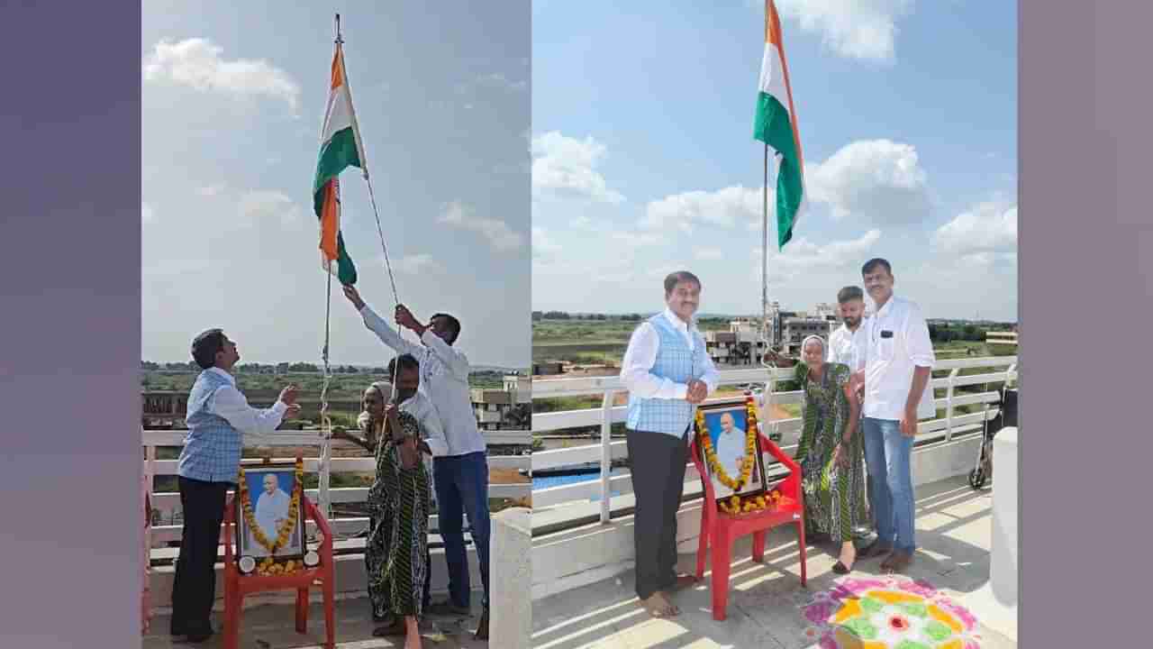 ಬಾಗಲಕೋಟೆ: ಶಸ್ತ್ರಚಿಕಿತ್ಸೆಯ ನಂತರ ಆಸ್ಪತ್ರೆಯ ತ್ರಿವರ್ಣಧ್ವಜ ಹಾರಿಸಿದ ಶತಾಯುಷಿ ಅಜ್ಜಿ