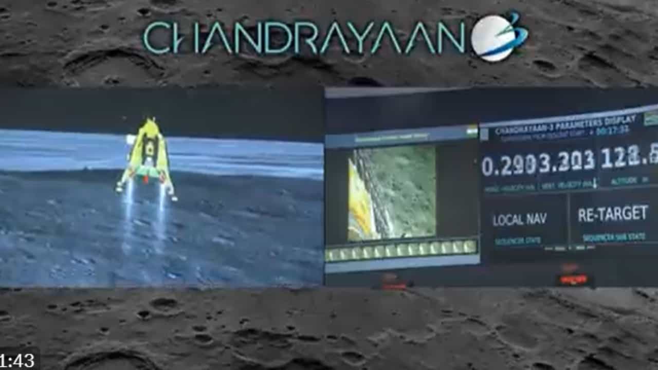 Chandrayaan-3: ಚಂದ್ರನನ್ನು ಸ್ಪರ್ಶಿಸಿದ ವಿಕ್ರಮ್ ಲ್ಯಾಂಡರ್; ಇದು ಭಾರತದ ಸಾಧನೆ, ಐತಿಹಾಸಿಕ ಕ್ಷಣ Chandrayaan-3: ಚಂದ್ರನನ್ನು ಸ್ಪರ್ಶಿಸಿದ ವಿಕ್ರಮ್ ಲ್ಯಾಂಡರ್; ಇದು ಭಾರತದ ಸಾಧನೆ, ಐತಿಹಾಸಿಕ ಕ್ಷಣ