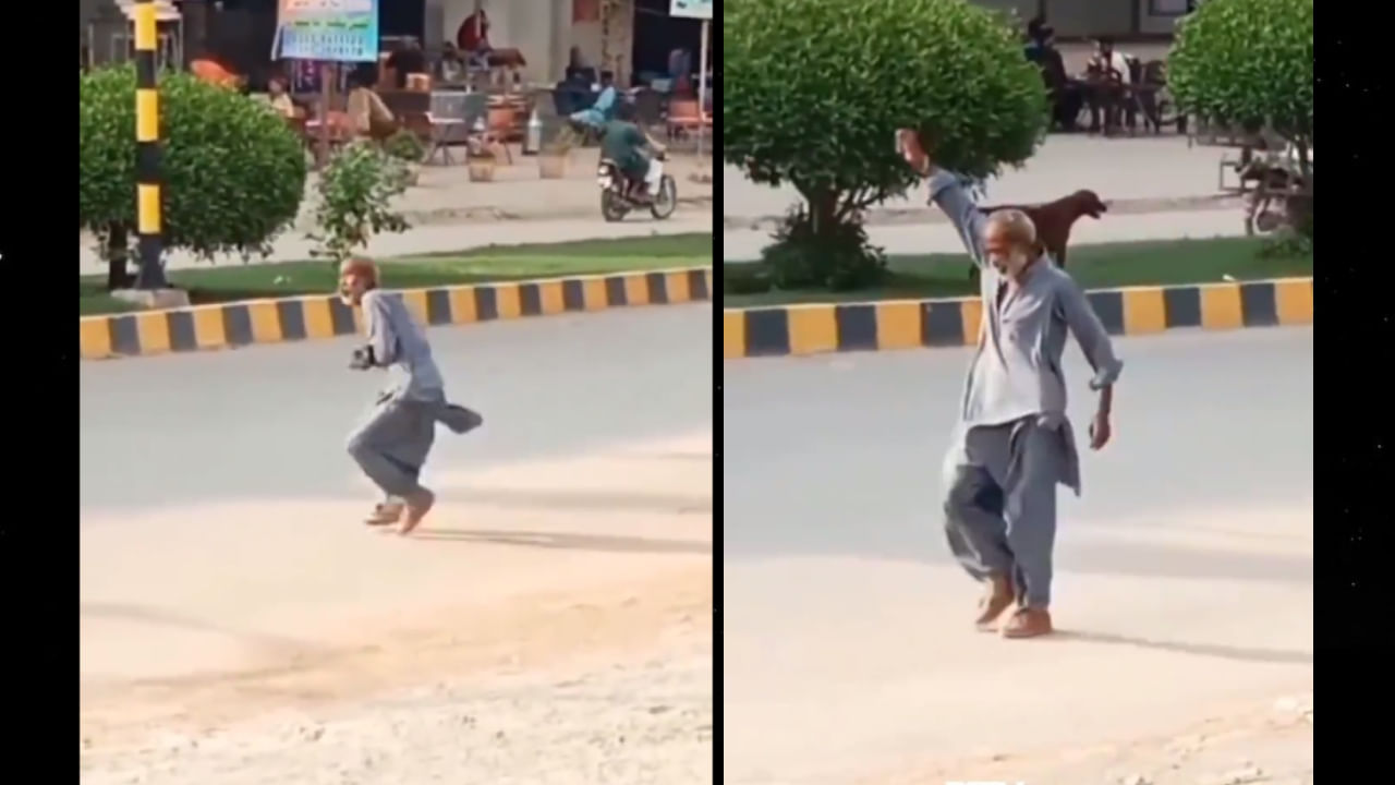 Viral Video: ವೃದ್ಧರೊಬ್ಬರ ಕಾಲ್ಪನಿಕ ಕ್ರಿಕೆಟ್; ನೆಟ್ಟಿಗರಲ್ಲಿ ಚಿಮ್ಮಿದ ಉತ್ಸಾಹ