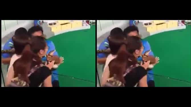 Viral Video: ಚುಂಬನವೃತ್ತಾಂತ; ಆಕೆ ಕೊಟ್ಟಿದ್ದನ್ನು ಆಕೆಗೇ ಮರಳಿಸಿತು ಹಾವು, ಮುಂದೆ?