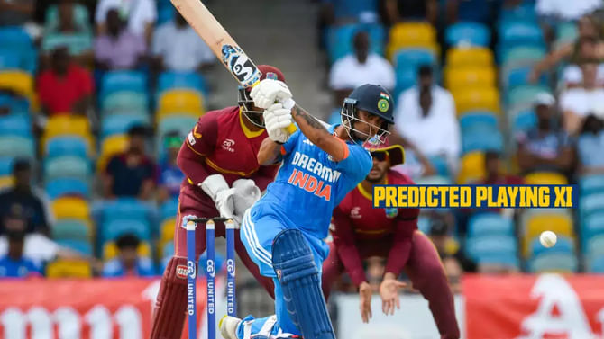 IND vs WI: ಮೊದಲ ಟಿ20 ಪಂದ್ಯಕ್ಕೆ ಎರಡೂ ತಂಡಗಳ ಸಂಭಾವ್ಯ ಪ್ಲೇಯಿಂಗ್ 11 ಹೀಗಿದೆ IND vs WI: ಮೊದಲ ಟಿ20 ಪಂದ್ಯಕ್ಕೆ ಎರಡೂ ತಂಡಗಳ ಸಂಭಾವ್ಯ ಪ್ಲೇಯಿಂಗ್ 11 ಹೀಗಿದೆ