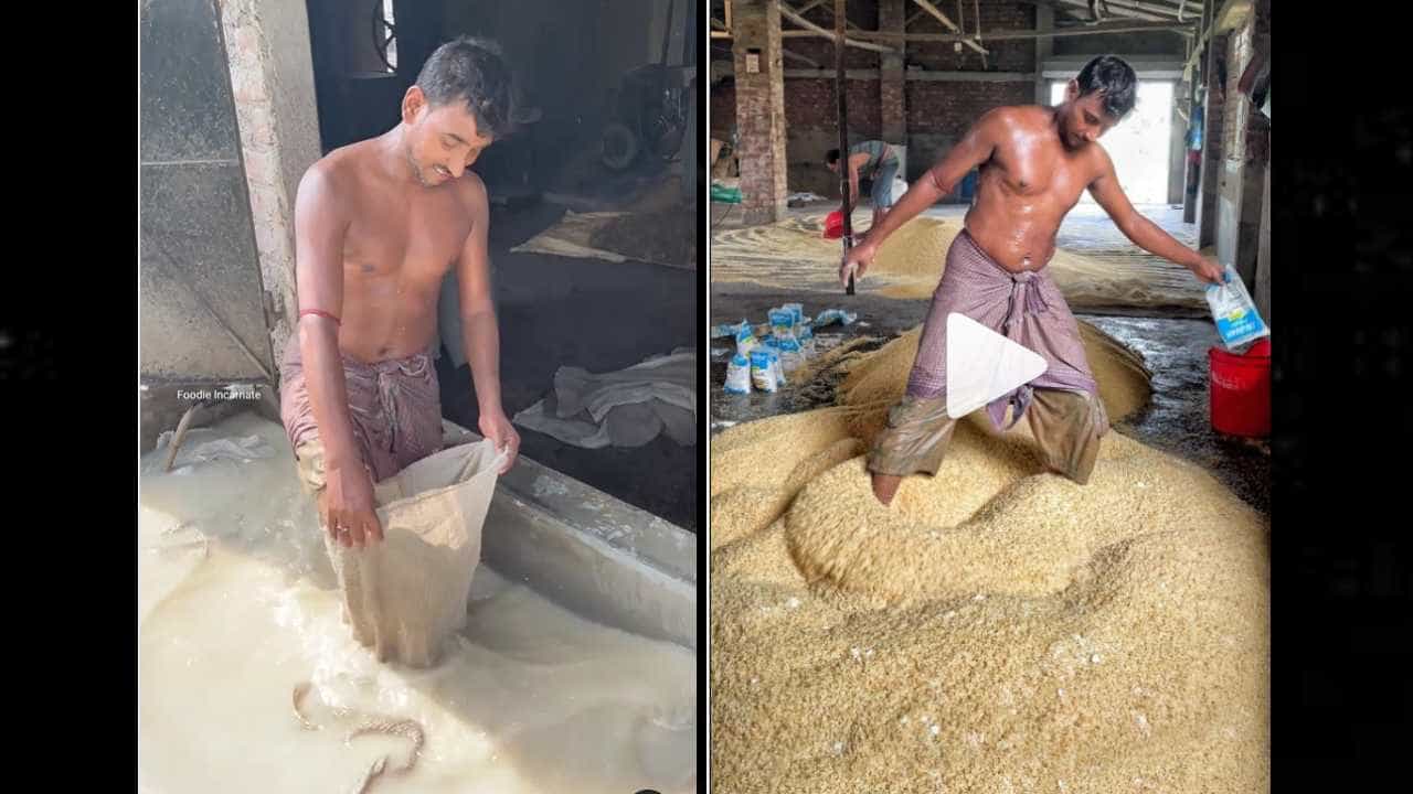 Viral Video: ಭೇಲ್​ಪುರಿ, ಮಂಡಕ್ಕಿ ಸೂಸಲ, ಚುರುಮುರಿ ಒಗ್ಗರಣೆ ಪ್ರಿಯರಿಗೆ ಈ ವಿಡಿಯೋ ಸಮರ್ಪಣೆ