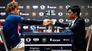 Chess World Cup 2023 Final: ಮೊದಲ ಗೇಮ್​ ಡ್ರಾನಲ್ಲಿ ಅಂತ್ಯ: ನಾಳೆ ಪಂದ್ಯ ಮುಂದುವರಿಕೆ