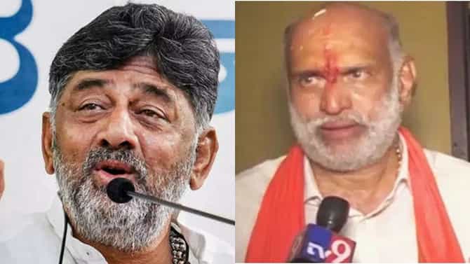 ಡಿಕೆ ಶಿವಕುಮಾರ್ ಭೇಟಿಯಾದ ಶಿವರಾಮ್ ಹೆಬ್ಬಾರ್, ಎಲ್​​ಆರ್ ಶಿವರಾಮೇಗೌಡ