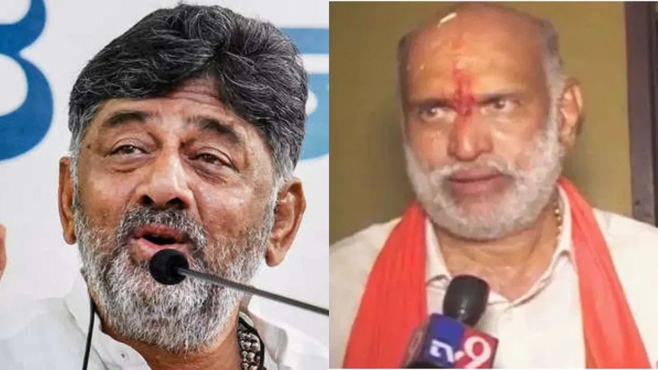 ಡಿಸಿಎಂ ಡಿಕೆ ಶಿವಕುಮಾರ್ ಭೇಟಿಯಾದ ಶಿವರಾಮ್ ಹೆಬ್ಬಾರ್, ಎಲ್​​ಆರ್ ಶಿವರಾಮೇಗೌಡ; ಕುತೂಹಲ ಮೂಡಿಸಿದ ಭೇಟಿ