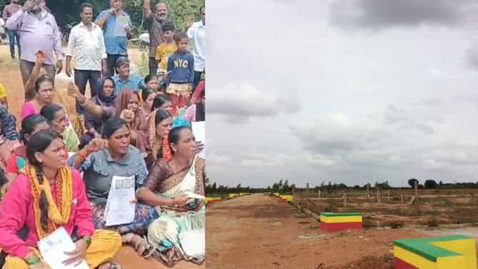 ಸರ್ಕಾರಿ ಜಮೀನಿನಲ್ಲಿ ಬಡಾವಣೆ ಮಾಡಿ ಸೈಟ್ ಮಾರಾಟ ಮಾಡಿ ವಂಚನೆ