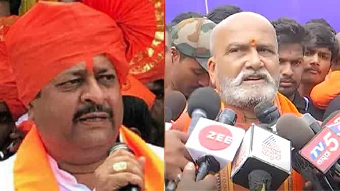ಹುಬ್ಬಳ್ಳಿ ಈದ್ಗಾ ಮೈದಾನದಲ್ಲಿ ನಿಂತು ಗುಡುಗಿದ ಯತ್ನಾಳ್, ಮುತಾಲಿಕ್