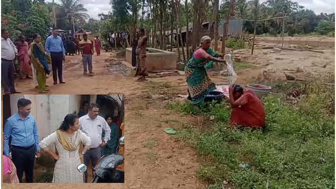 ಋತುಚಕ್ರ ಗೊಡ್ಡುನಂಬಿಕೆ: ಗ್ರಾಮಸ್ಥರಿಗೆ ಛೀಮಾರಿ ಆರತಿ ಎತ್ತಿದ ತಹಶೀಲ್ದಾರ್