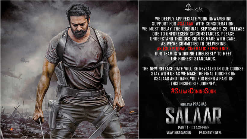 ‘ಸಲಾರ್’ ಸಿನಿಮಾದ ಬಿಡುಗಡೆ ದಿನಾಂಕದ ಬಗ್ಗೆ ಕಡೆಗೂ ಮೌನ ಮುರಿದ ‘ಹೊಂಬಾಳೆ ಫಿಲ್ಮ್ಸ್’