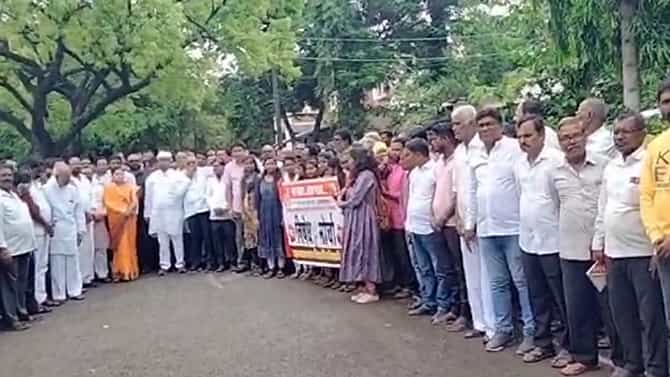 ಕರ್ನಾಟಕಕ್ಕೂ ಕಾಲಿಟ್ಟ ಮಹಾರಾಷ್ಟ್ರ ಮರಾಠಾ ಮೀಸಲಾತಿ ಹೋರಾಟ ಕಿಚ್ಚು