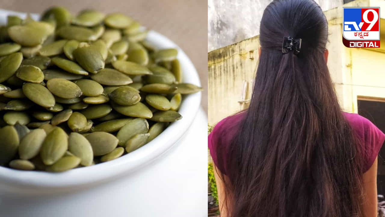 Pumpkin seeds: ಕೂದಲು ಉದುರುವಿಕೆ ಸಮಸ್ಯೆಗೆ ಕುಂಬಳಕಾಯಿ ಬೀಜ ಸೇವನೆ ಮಾಡಿ! Pumpkin seeds: ಕೂದಲು ಉದುರುವಿಕೆ ಸಮಸ್ಯೆಗೆ ಕುಂಬಳಕಾಯಿ ಬೀಜ ಸೇವನೆ ಮಾಡಿ!
