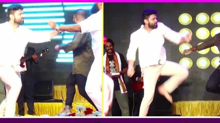 ರಕ್ಷಿತ್ ಶೆಟ್ಟಿ ಹುಲಿ ಕುಣಿತದ ಸ್ಟೆಪ್ಸ್ ನೋಡೋದೇ ಚೆಂದ; ಇಲ್ಲಿದೆ ವಿಡಿಯೋ ರಕ್ಷಿತ್ ಶೆಟ್ಟಿ ಹುಲಿ ಕುಣಿತದ ಸ್ಟೆಪ್ಸ್ ನೋಡೋದೇ ಚೆಂದ; ಇಲ್ಲಿದೆ ವಿಡಿಯೋ
