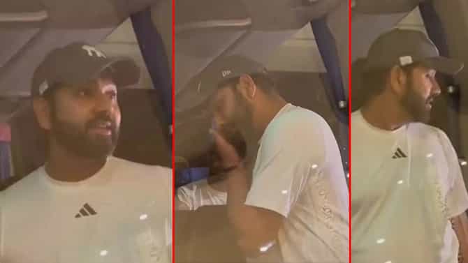 ದೇಶಕ್ಕೆ ಮರಳುವ ಖುಷಿಯಲ್ಲಿ ಹೊಟೇಲ್​ನಲ್ಲಿ ಪಾಸ್​ಪೋರ್ಟ್ ಮರೆತ ರೋಹಿತ್ ಶರ್ಮ