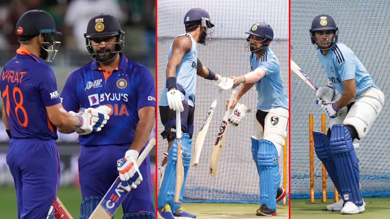 ಪ್ರ್ಯಾಕ್ಟೀಸ್ ಸೆಷನ್ಗೆ ಚಕ್ಕರ್ ಹಾಕಿದ ವಿರಾಟ್ ಕೊಹ್ಲಿ, ರೋಹಿತ್ ಶರ್ಮಾ ಪ್ರ್ಯಾಕ್ಟೀಸ್ ಸೆಷನ್ಗೆ ಚಕ್ಕರ್ ಹಾಕಿದ ವಿರಾಟ್ ಕೊಹ್ಲಿ, ರೋಹಿತ್ ಶರ್ಮಾ