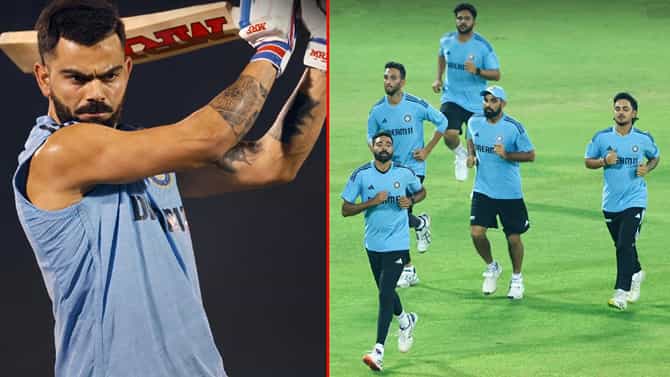 ಮಳೆ ನಿಂತ ತಕ್ಷಣ ಅಭ್ಯಾಸಕ್ಕಿಳಿದ ಟೀಮ್ ಇಂಡಿಯಾ: ಕೊಲಂಬೊ ಹವಾಮಾನ ಹೇಗಿದೆ?