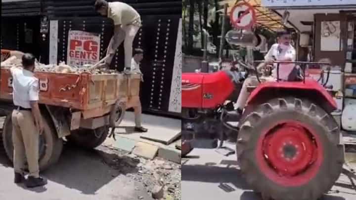 Video: ಸಂಚಾರಕ್ಕೆ ಅಡ್ಡಿಯಾದ ಗುಂಡಿಗಳು: ಸಂಚಾರಿ ಪೊಲೀಸ್ರ ಕೆಲಸಕ್ಕೆ ಎಲ್ಲರ ಮೆಚ್ಚುಗೆ Video: ಸಂಚಾರಕ್ಕೆ ಅಡ್ಡಿಯಾದ ಗುಂಡಿಗಳು: ಸಂಚಾರಿ ಪೊಲೀಸ್ರ ಕೆಲಸಕ್ಕೆ ಎಲ್ಲರ ಮೆಚ್ಚುಗೆ