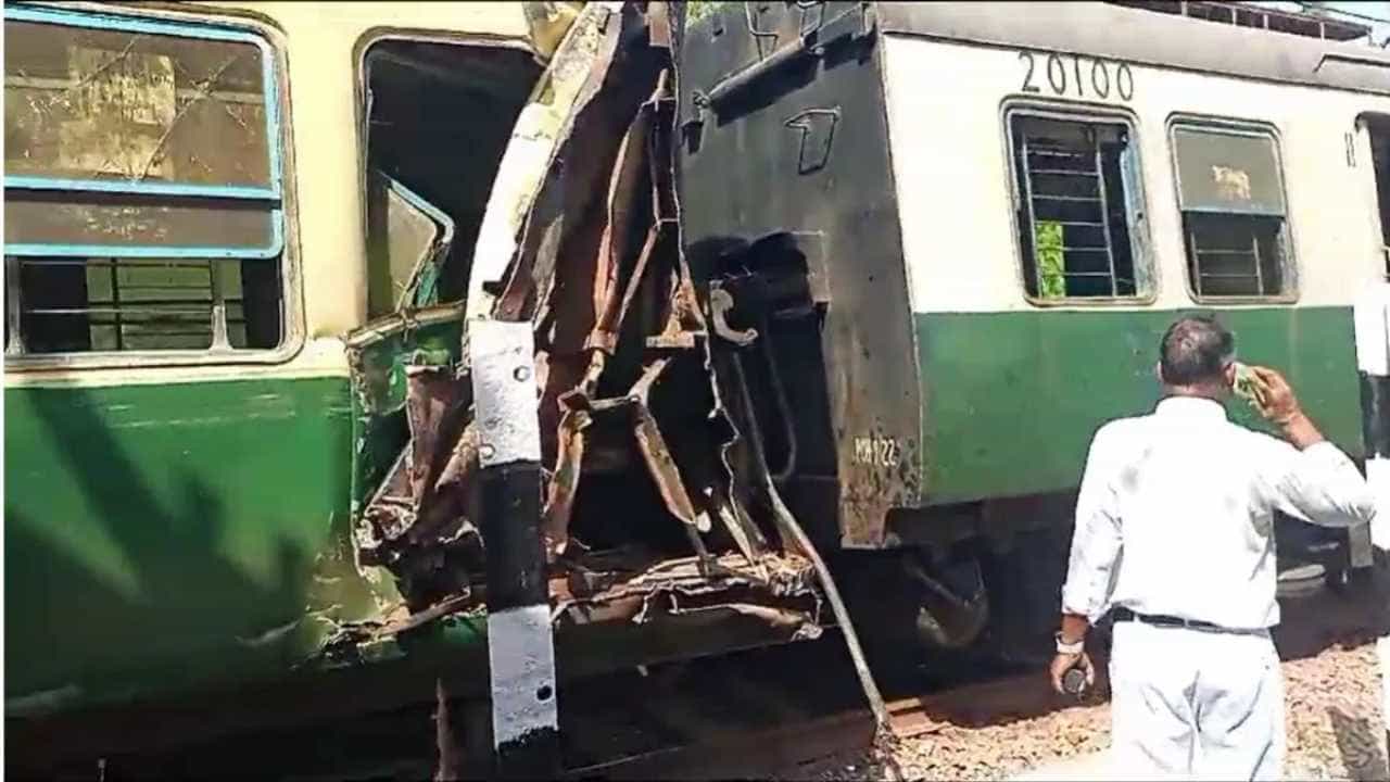 Train Derailed in Delhi: ದೆಹಲಿಯ ಪ್ರಗತಿ ಮೈದಾನದ ಬಳಿ ಹಳಿ ತಪ್ಪಿದ ಪ್ಯಾಸೆಂಜರ್ ರೈಲು Train Derailed in Delhi: ದೆಹಲಿಯ ಪ್ರಗತಿ ಮೈದಾನದ ಬಳಿ ಹಳಿ ತಪ್ಪಿದ ಪ್ಯಾಸೆಂಜರ್ ರೈಲು