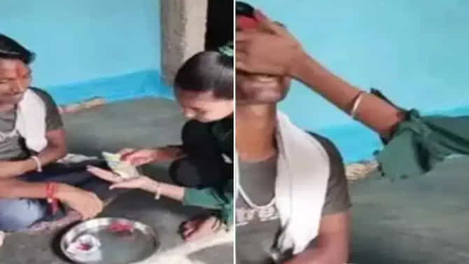 ಅಣ್ಣನಿಗೆ ರಾಖಿ ಕಟ್ಟಿದ ಮೇಲೆ ಗುಟ್ಕಾ ತಿನ್ನಿಸಿದ ತಂಗಿ!