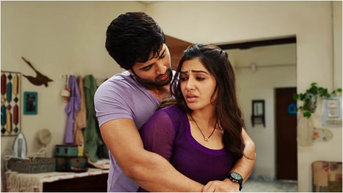‘ಖುಷಿ’ ಚಿತ್ರದ ಬೆಡ್ ರೂಂ ದೃಶ್ಯ ವೈರಲ್: ಸಮಂತಾ ಬಗ್ಗೆ ಜನರ ಕಮೆಂಟ್ ಏನು ‘ಖುಷಿ’ ಚಿತ್ರದ ಬೆಡ್ ರೂಂ ದೃಶ್ಯ ವೈರಲ್: ಸಮಂತಾ ಬಗ್ಗೆ ಜನರ ಕಮೆಂಟ್ ಏನು