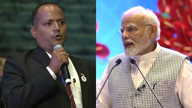 ಜಿ20 ತಯಾರಿ ಬಗ್ಗೆ ಮೋದಿ ಜತೆ ಅನುಭವ ಹಂಚಿಕೊಂಡ ಸಿಆರ್​ಪಿಎಫ್ ಚಾಲಕ